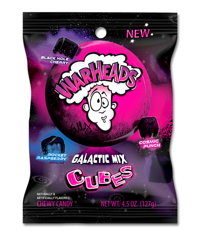 Warheads Galactic Mix Cubes