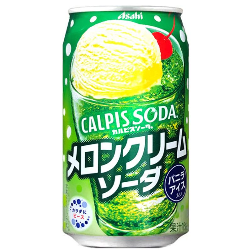 Calpis Soda Melon Cream