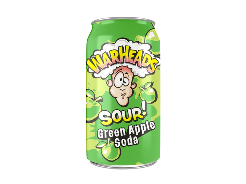 Warheads Sour Soda Green Apple