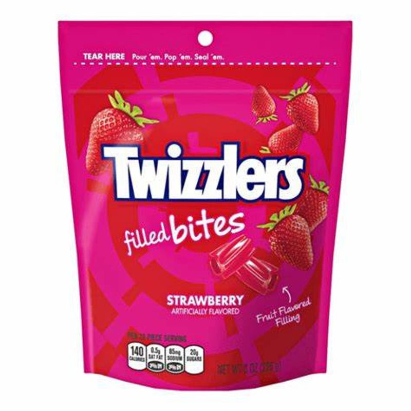 Twizzlers Filled Bites Strawberry BF 30/11/23