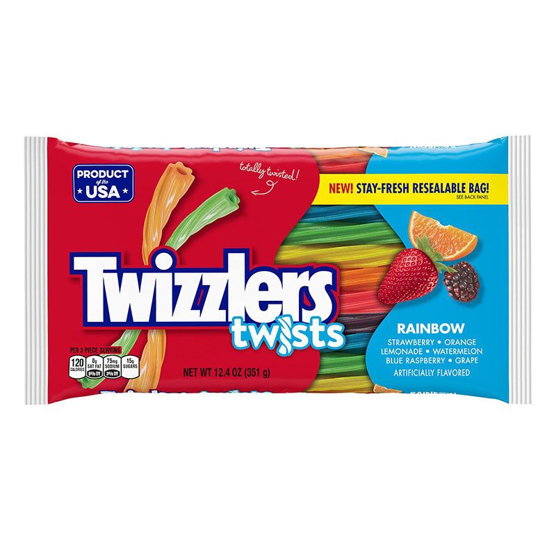 Twizzlers Rainbow Twists 351g
