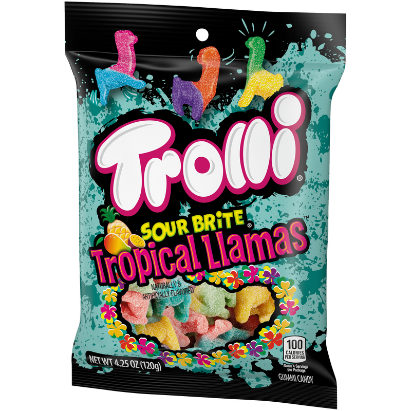 Trolli Sour Tropical Llamas 120g
