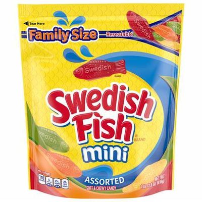 Swedish Fish Family Size