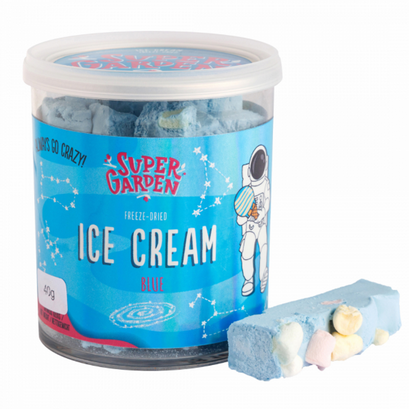 Frystorkad Glass Blue 40g