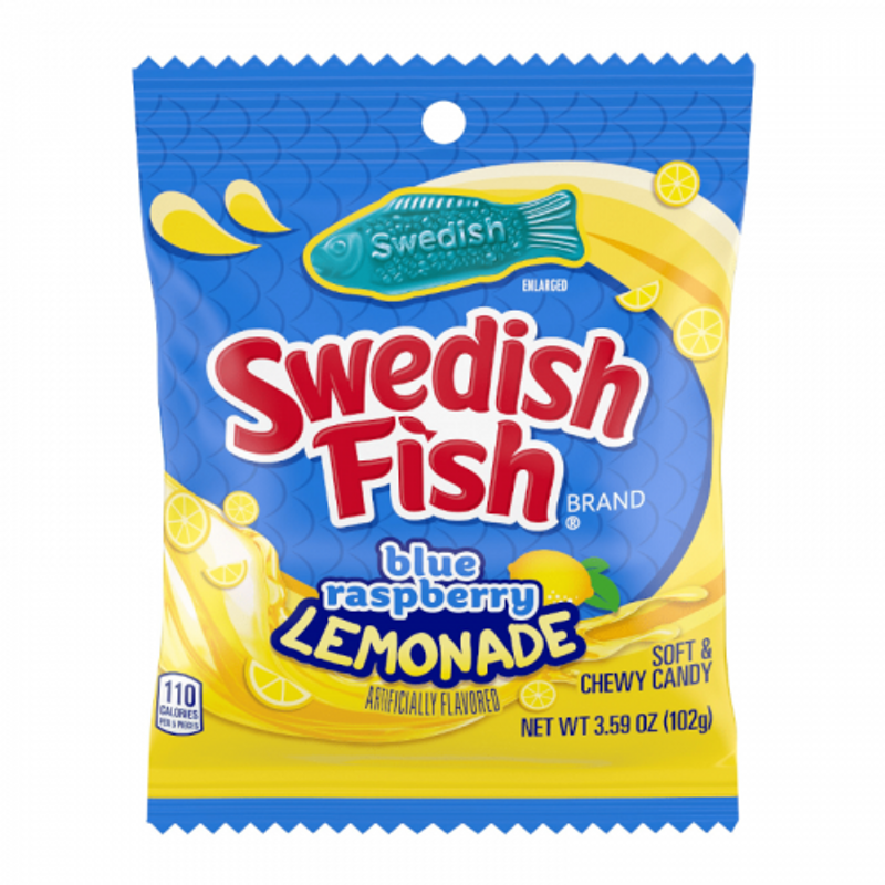 Swedish Fish Blue Raspberry & Lemonade