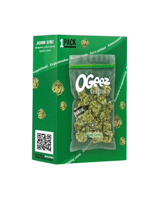 Ogeez Chocolate Popping Candy