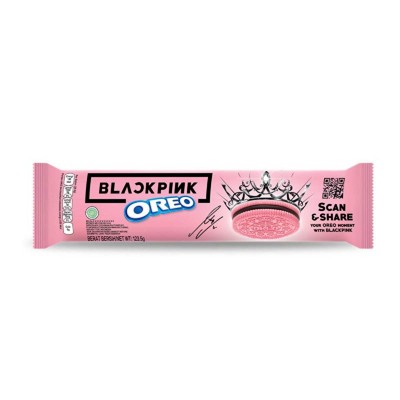 Oreo Rosa Kex & Mörk Choklad Fyllning