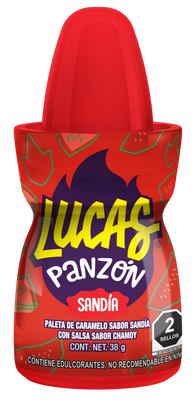 Lucas Panzon Vattenmelons-klubba med chamoysås