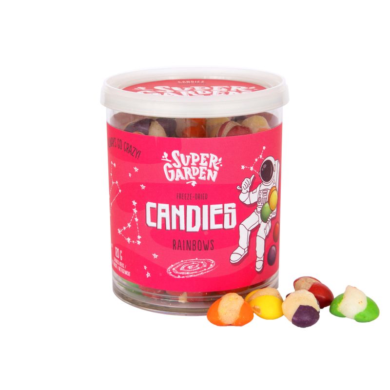 Frystorkade Skittles Rainbow 120g