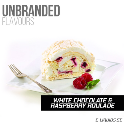 Raspberry & White Chocolate Roulade - Unbranded