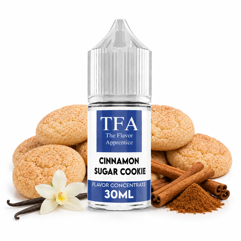 Cinnamon Sugar Cookie - The Flavor Apprentice