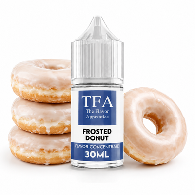Frosted Donut - The Flavor Apprentice
