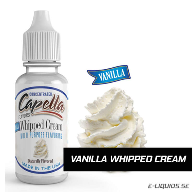 Vanilla Whipped Cream - Capella Flavors