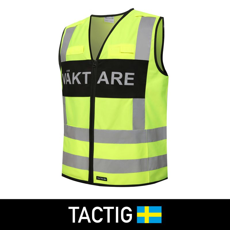 Varselväst Väktare klass 2