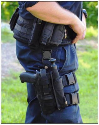 Polisens ergonomiska bälte