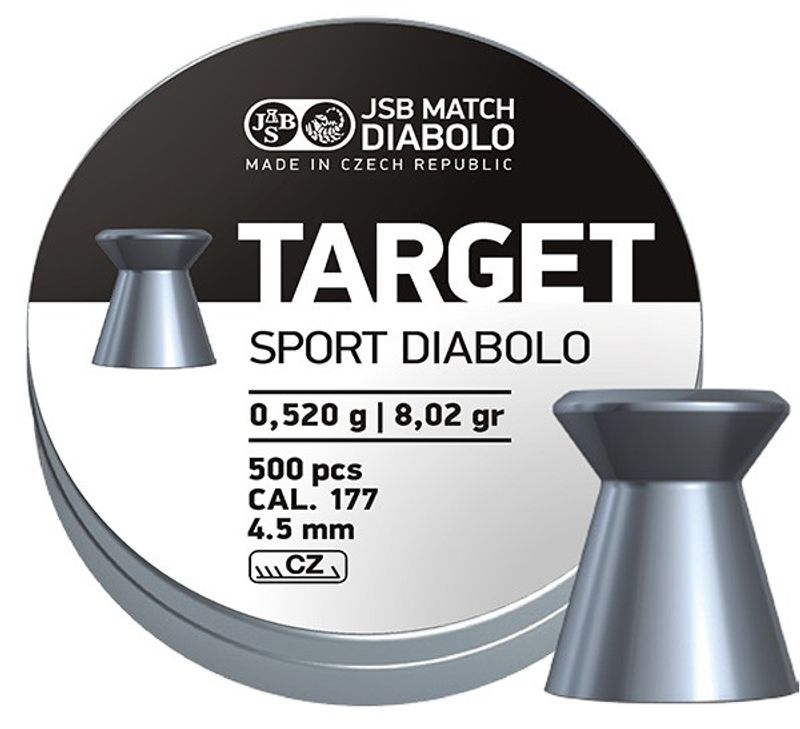 JSB Diabolo 4,5mm plattnos - 500st