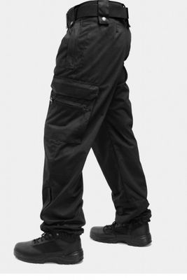 Uniformsbyxa i hundförarmodell - Svart-sida