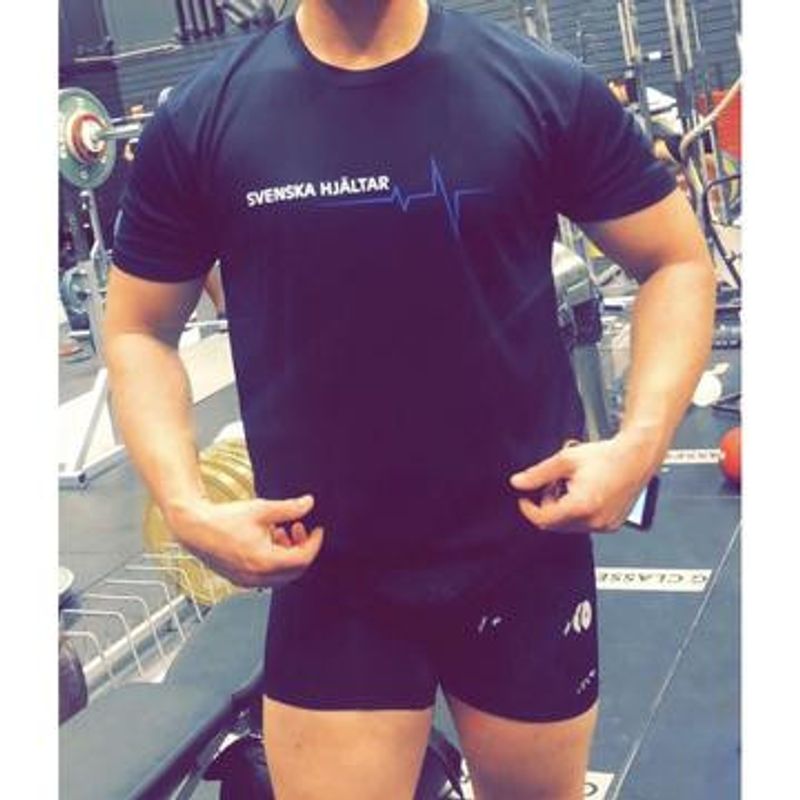 Thin Blue Line Funktions T-Shirt