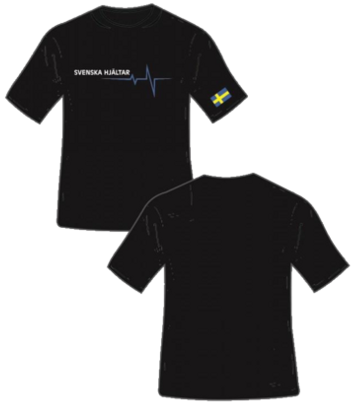Thin Blue Line Funktions T-Shirt