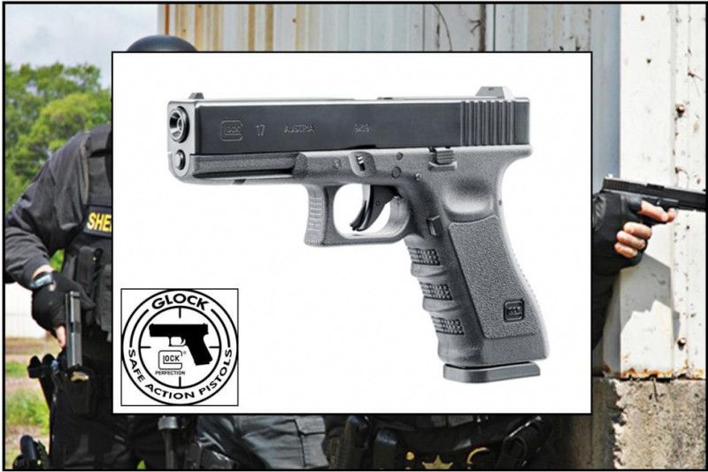 Glock 17 luftpistol blowback