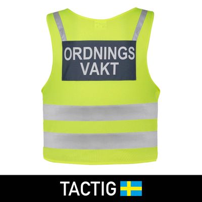 Ordningsvakt Reflexväst Tight från Tactig