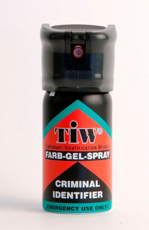 Försvarsspray TIW - Criminal identifier