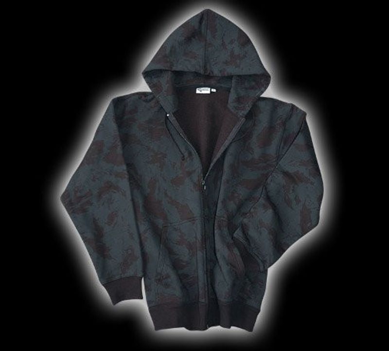 Huvjacka - Rysk svart cammo