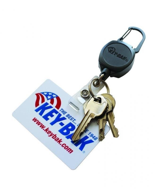 Nyckelhållare/ID-kortshållare med karbinhake - Key Back