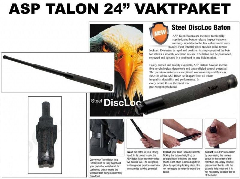 ASP talon vaktpaket 24 tum modell