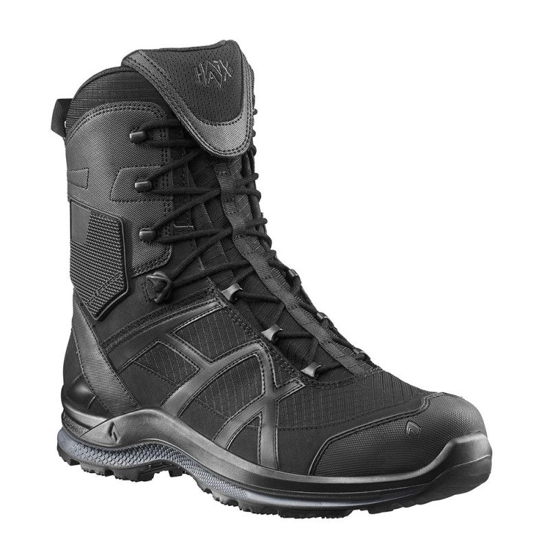 Haix black eagle side zip
