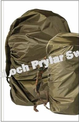 oliv ryggsackoverdrag 130 liter