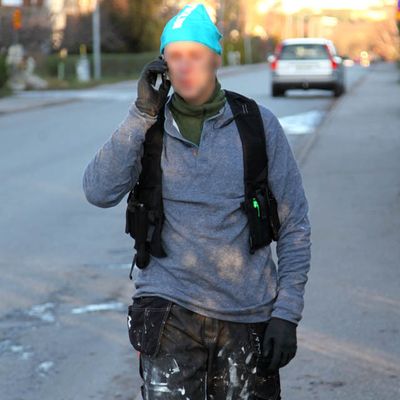 Dold polis utrustningsväst -05 för spaning från SNIGEL