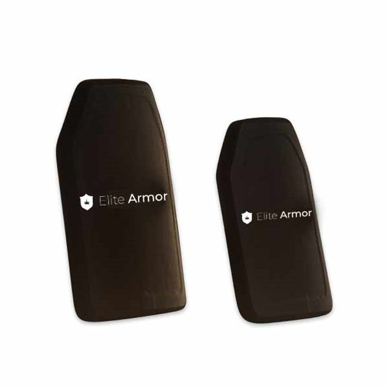 Elite Armor Single Curved Traumaplatta IV SA (SiC)