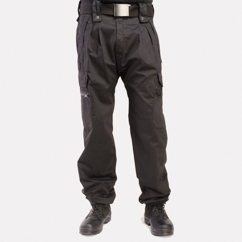 Uniformsbyxa i hundförarmodell - Svart
