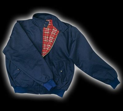 Harrington Jacka - marinblå