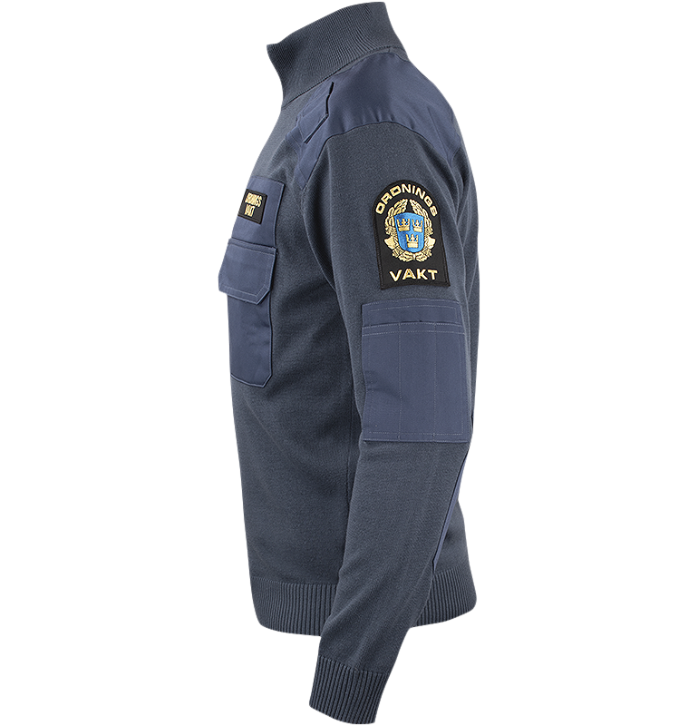 TEXSTAR OV NATOTRÖJA MED ZIP OCH KRAGE
