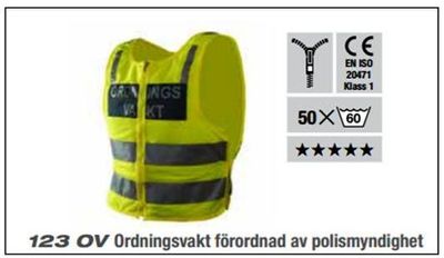 123 OV Reflexväst