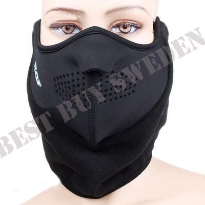 Svart Skyddsmask för ansiktet
