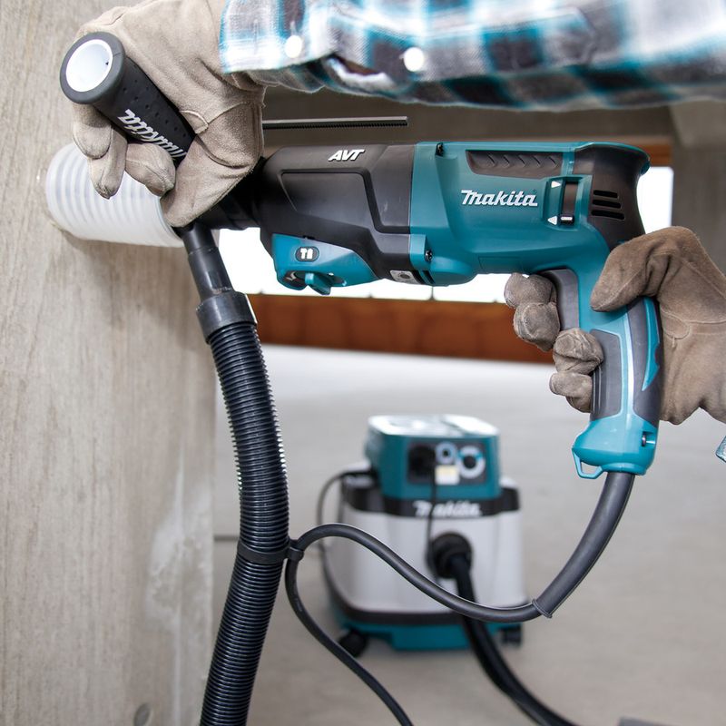 MAKITA BORRHAMMARE HR2631FTJ AVT 26MM 800W FÖR SDS-PLUS MAKPAC 2,4J