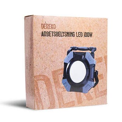 ARBETSLAMPA LED 100W 220-250V DEREKO