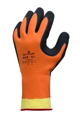 HANDSKE LATEXBELAGD WINTER 406 SHOWA