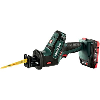 METABO TIGERSÅG SSE 18V LTX MED BATTERI OCH LADDARE