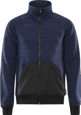 FRISTADS SWEATSHIRTJACKA 7052 SMP MARIN/SVART STL 2XL
