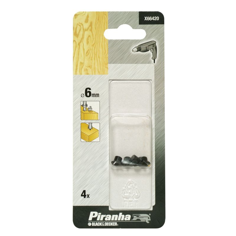 DEWALT MARKERINGSSTIFT  6MM X66420 4P 4-PACK