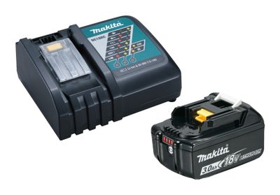 MAKITA POWERPACK LXT18V 1X3,0AH BL1830 + DC18RC 191A24-4