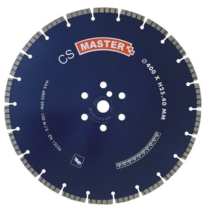 DIAMANTKAPKLINGA 400X25,40 BLÅ CS MASTER, CSM4004BF0