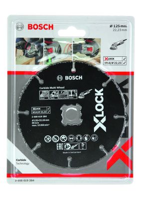 BOSCH KAPSKIVA XL MULTIWHEEL HM 125X22,23MM