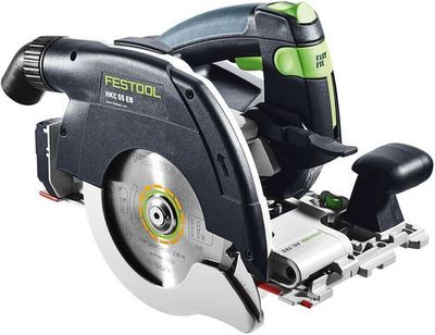 FESTOOL CIRKELSÅG HKC 55 EB-BASIC 18 V (Utan batteri)