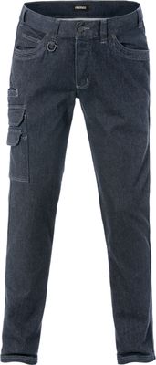 FRISTADS STRETCHJEANS SERVICE 2501 DCS INDIGOBLÅ STL C54