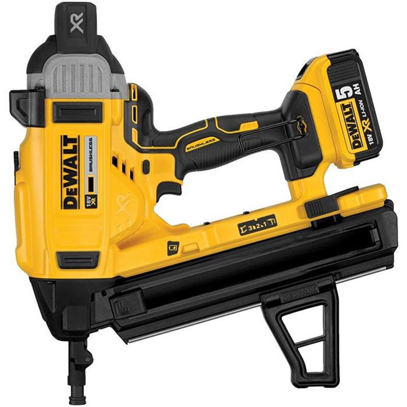 DEWALT BETONGSPIKPISTOL DCN890P2 18V (Med batteri och laddare)
